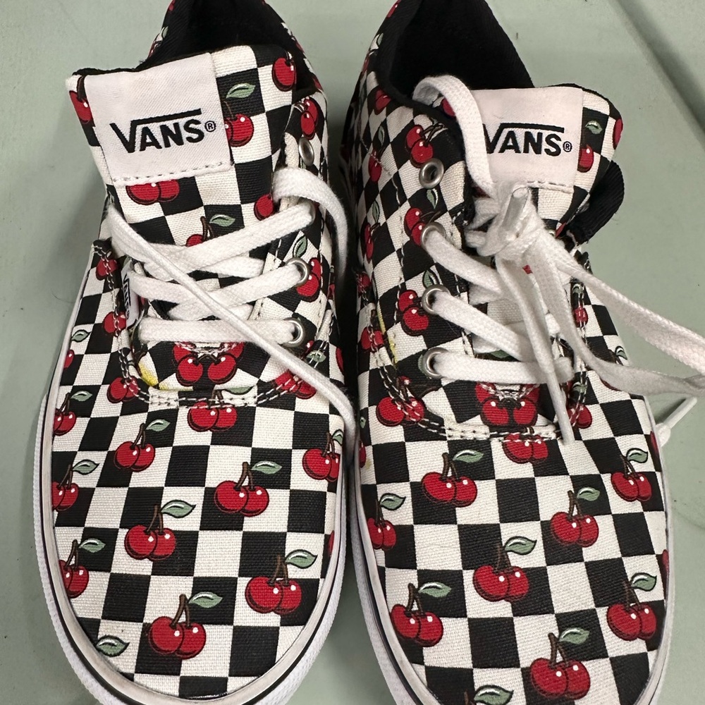 Vans Cherry Checkered Sneakers